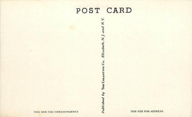 SUFFIELD, Connecticut  CT   HIGH SCHOOL   1943  Postcard