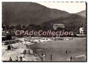 Postcard Modern Cavalaire Sur Mer Beach