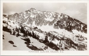Kokanee Glacier Nelson BC Gowen Sutton Unused RPPC Postcard G35 