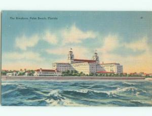 Linen BREAKERS HOTEL Palm Beach Florida FL W5676