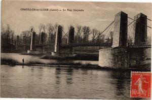 CPA CHATILLON-sur-LOIRE - Le Pont Suspendu (162324)