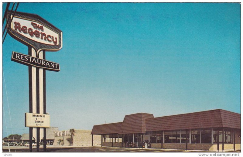Regency Restaurant , Myrtle Beach , South Carolina , 40-60s