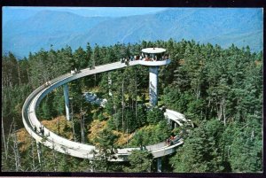 Tennessee Observation Tower Atop Clingmans Dome Great Smoky Mountains Nat Park