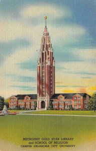 OK, Oklahoma City University~METHODIST GOLD STAR LIBRARY & School Of Religion