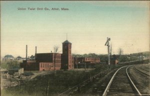 Athol MA Union Twist Drill Co c1910 Postcard