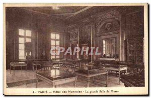 Old Postcard Paris Hotel des Monnales The Great Hall of the Museum