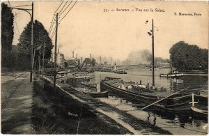 CPA Suresnes vue sur la Seine (1315021)