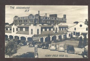 RPPC SHENANDOAH IOWA THE HENRY FIELDS SEED COMPANY REAL PHOTO POSTCARD