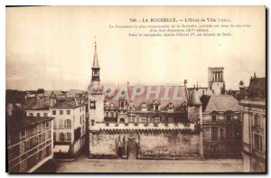 Old Postcard La Rochelle Hotel de Ville