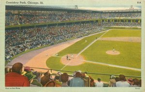 American League Baseball Sports Comisky Park Postcard Chicago Illinois 20-4301