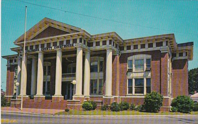 North Carolina Whiteville Columbus County Court House