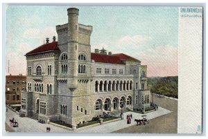 San Antonio Texas TX Postcard U.S. Post Office Building c1905's Tuck Antique