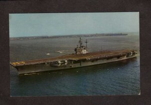 USS Forrestal US Navy Naval Ship Warship Military Postcard Aircraft Carrier