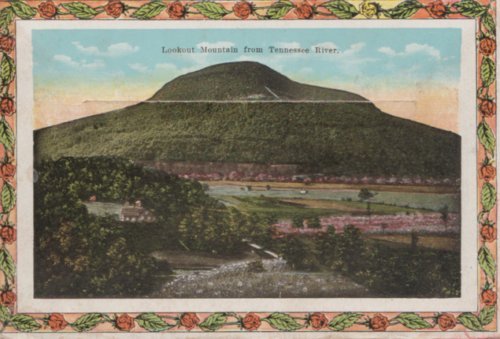 Chattanooga TN The Dynamo of Dixie Postcard Folder Postmarked 1923