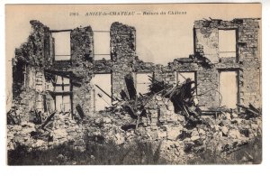 War Ruins,  le Chateau, Anizy. France, WWI