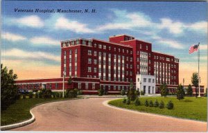 Postcard HOSPITAL SCENE Manchester New Hampshire NH AO4285