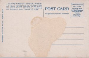 USA Harvard Medical School Boston Massachusetts Vintage Postcard 09.42 