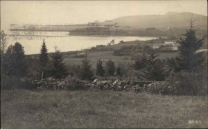 Camden Maine ME Penobscot Bay Townsend Real Photo Vintage Postcard