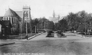 NE - Omaha. Capital Avenue West from 17th       *RPPC