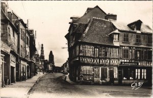 CPA ORBEC Rue Grande et Vieille Maison Normande (1229100)