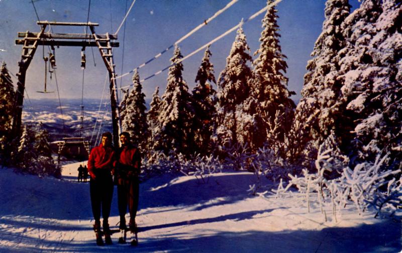 Canada - Quebec, Mont Tremblant (Aerial Lift)