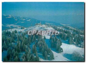 Postcard Modern Metabief Mont d'Or Doubs The summit of Mont d'Or Aerial view