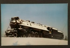 Mint Ottawa Canada No 6200 Northern Locomotive Built 1942 Real Picture Postcard