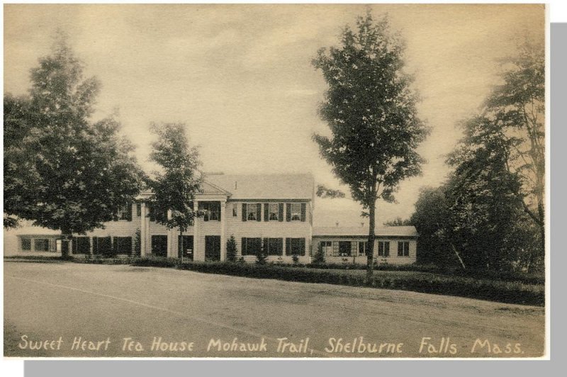 Shelburne Falls, Massachusetts/MA Postcard, Sweet Heart Tea House