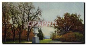 Postcard Old Dresden Grosser Garten im Herbst