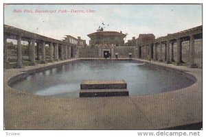 DAYTON, Ohio, PU-1910; Bath Pool, Baumberger Park