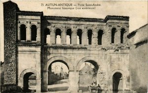 CPA AUTUN - Antique - Porte St-ANDRÉ Monument hist. (354444)