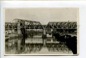 424079 Argentina railway bridge Vintage photo Kohlmann postcard