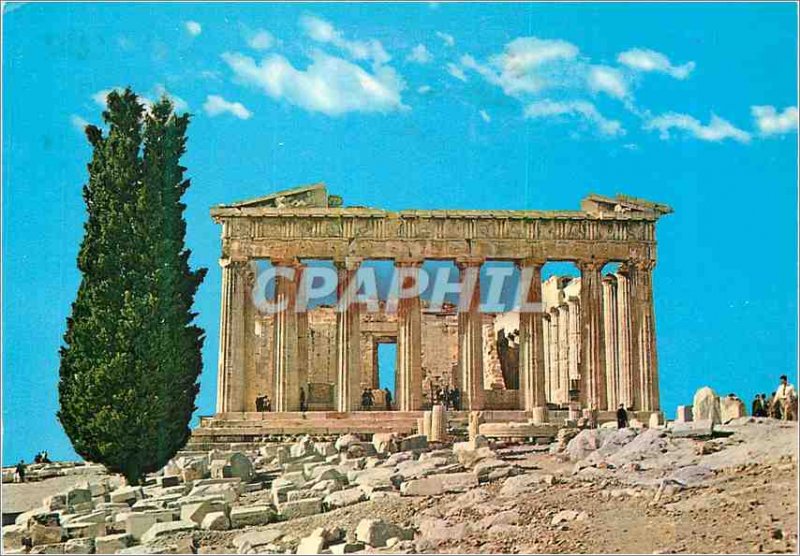 Postcard Modern Athens Parthenon