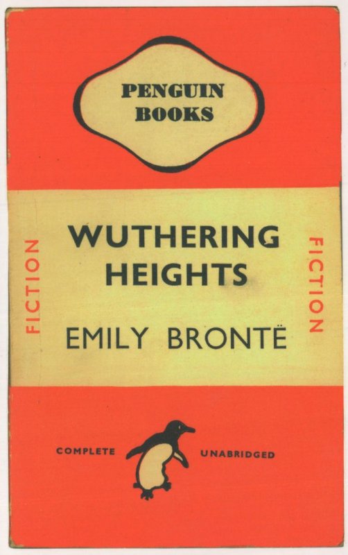 Wuthering Heights Emily Bronte 1946 Book Postcard