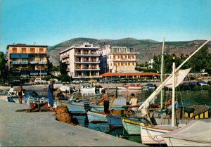 Greece Athens Glyphada Fishing Boats