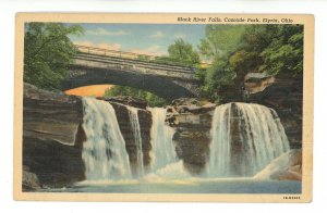 OH - Elyria. Cascade Park, Black River Falls ca 1941