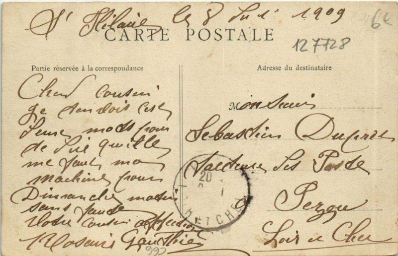 CPA VENDOME - Le Musée - Statue de Ronsart (127728)