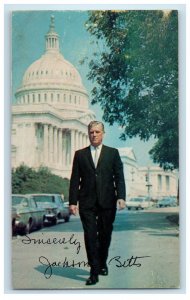 Jackson E. Betts Political Advertising Findlay Ohio OH Unposted Vintage Postcard