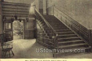 Main Staircase, Lee Mansion - Marblehead, Massachusetts MA  