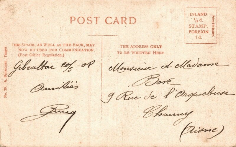 Gibraltar Alameda Bridge Vintage Postcard 08.52