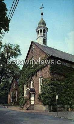 The Home Moravian Church in Winston-Salem, North Carolina