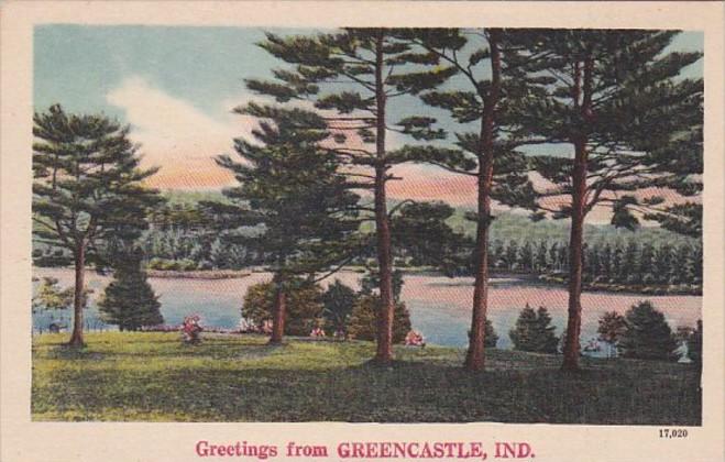 Indiana Greetings From Greencastle