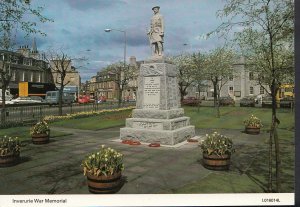 Scotland Postcard - The Inverurie War Memorial - Aberdeenshire - Ref C1133