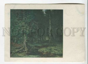 480058 USSR 1932 Klever virgin forest publishing house GIZ Old postcard