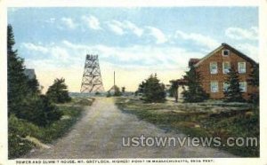 Tower & Summit House - Mt Greylock, Massachusetts MA