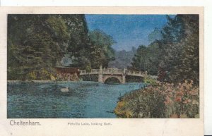 Gloucestershire Postcard - Cheltenham - Pittville Lake, Looking East - Ref 4660A