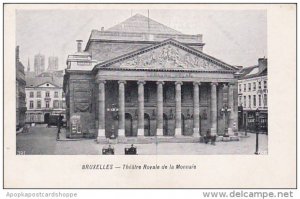 Belgium Brussells Theatre Royal De La Monnaie
