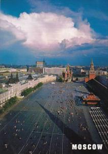 Russia Moscow View Of Red Square