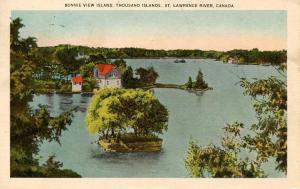 Canada - Ontario, Thousand Islands. Bonnie View Island