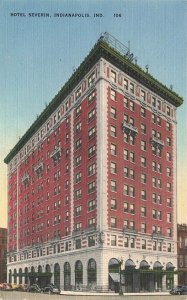 IN, Indianapolis, Indiana, Hotel Severin, No. E-8546